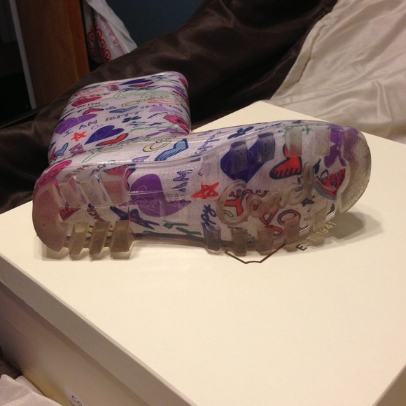 Coach Pixy Poppy Rain Boots - Picture 3 of 4