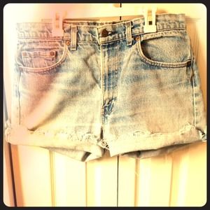 Vintage High Waisted Shorts