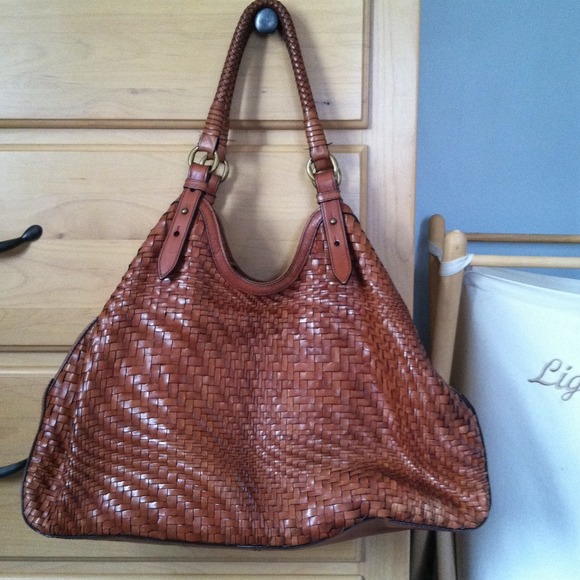 💟Traded💟 Cole Haan Large Brown Genevieve Handbag - Picture 2 of 4