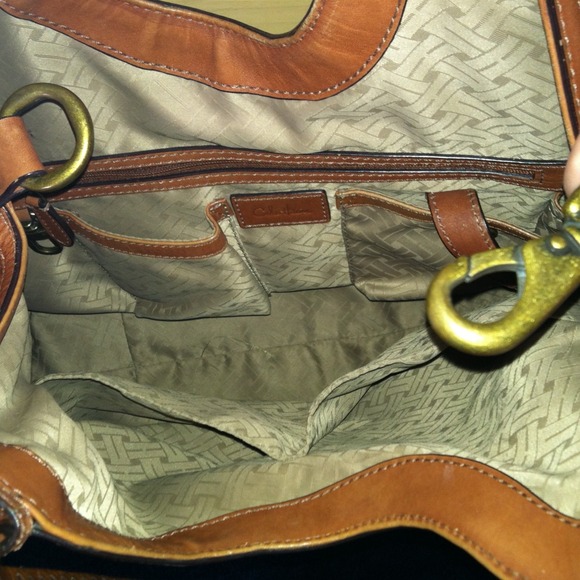 💟Traded💟 Cole Haan Large Brown Genevieve Handbag - Picture 4 of 4