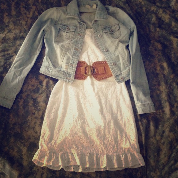 White Eyelet Sundress