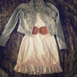 White Eyelet Sundress