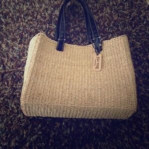 Awesome Ralph Lauren Polo Straw Bag!