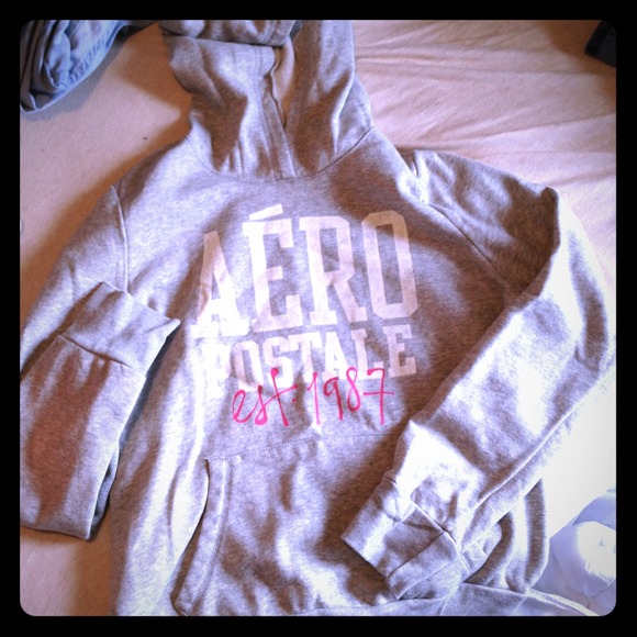 Gray Aeropostale Hoodie