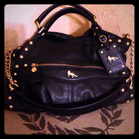 👜RESERVED until Mon.-Emma Fox Black leather purse