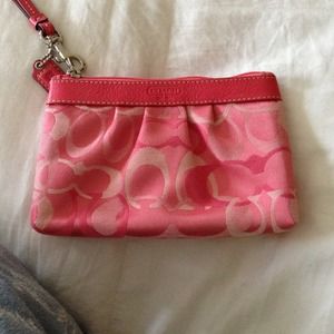 Coach wristlet