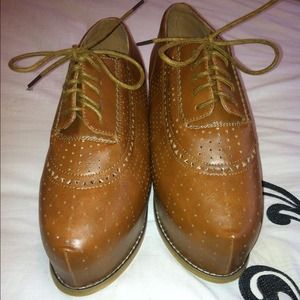 Platform oxfords