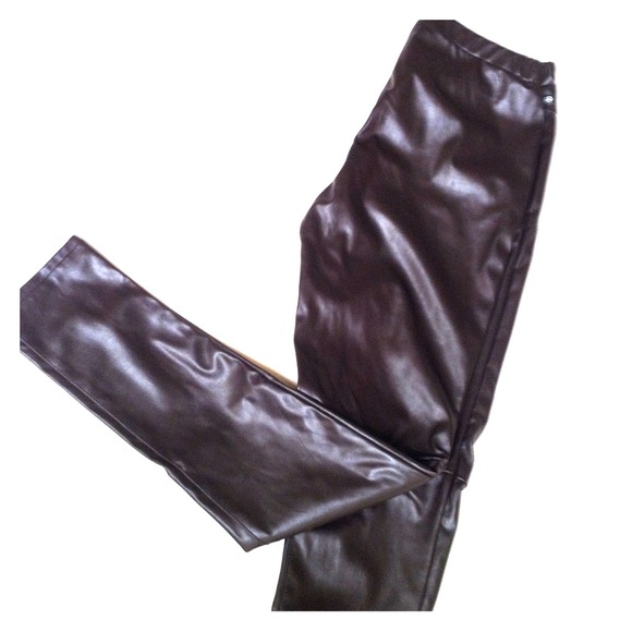 Michael Kors Faux Leather Skinnies