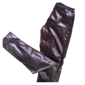 Michael Kors Faux Leather Skinnies