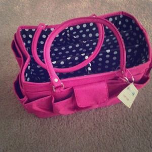 *******SOLD*******Pink craft tote