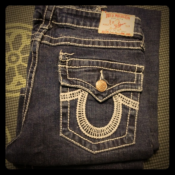 True Religion Dark Denim Jeans