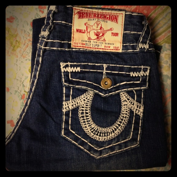 True Religion Dark Denim Jeans