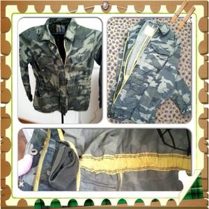 Army Jacket worn once
