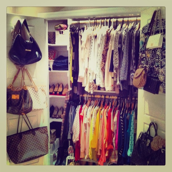 My closet is bustin out the Seams !!