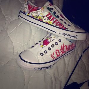 Authentic Ed Hardy sneaks!REDUCED!!FINAL REDCTN