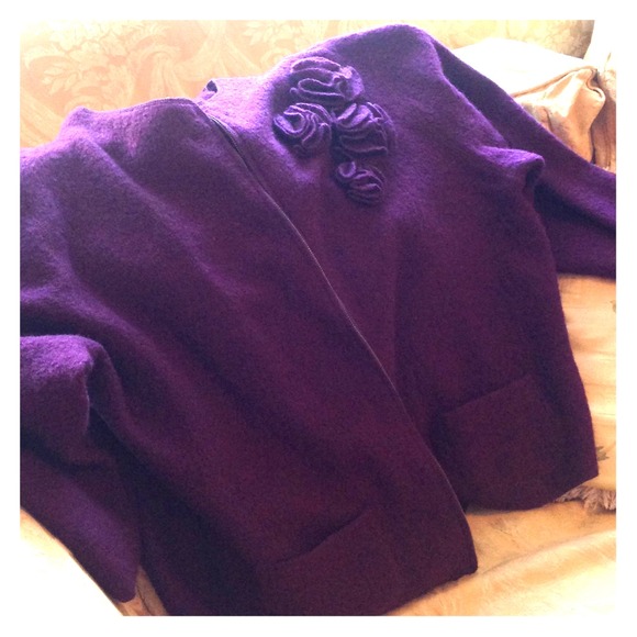 Ruby Rd Boiled Wool Sweater - Picture 1 of 1