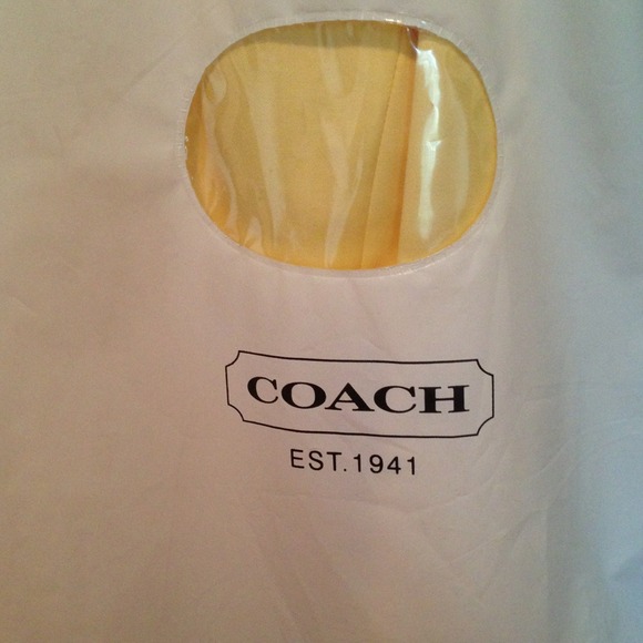 Yellow Coach Jacket. REDUCED!!!!!⬇
