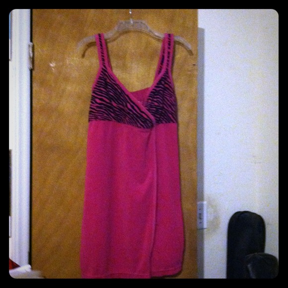 ---->SOLD!---->Terry cloth cover up.