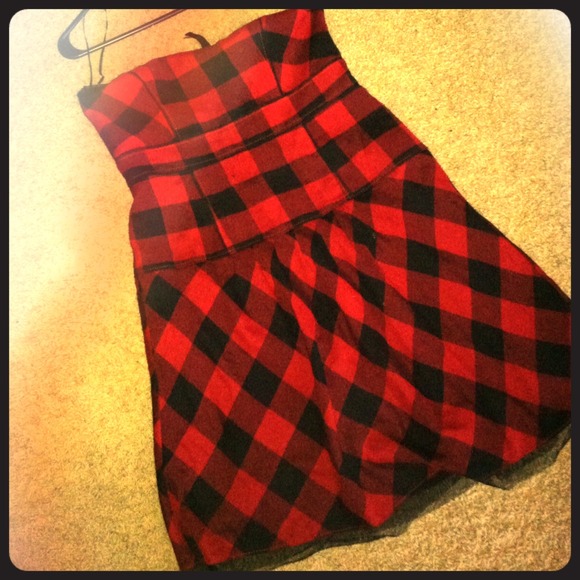 Plaid dress