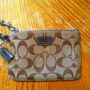 Coach wristlet