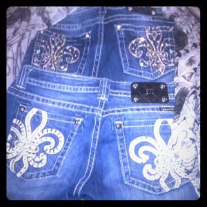 SOLD: miss me jeans, capris and scarf