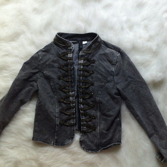 small grey jacket