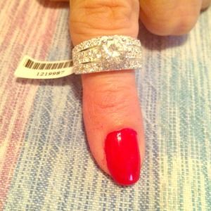❤RESERVED❤Simulated diamond ring