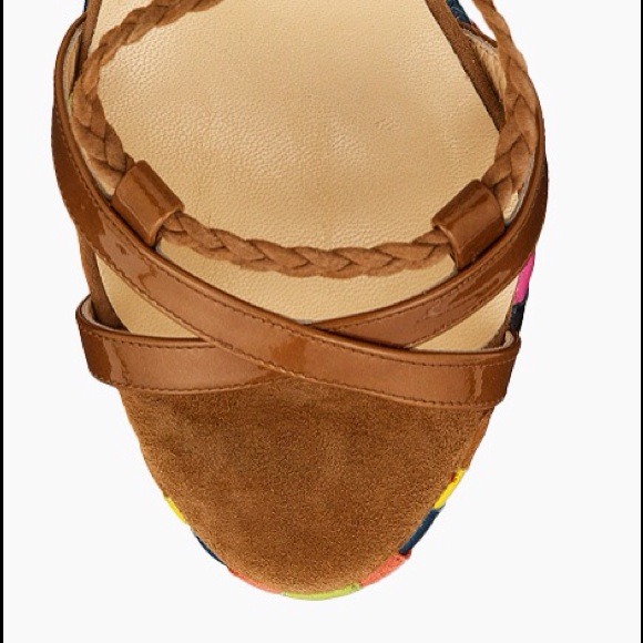 SALE! Jimmy Choo Multicolor Wedge. Perfect4Summer - Picture 3 of 4