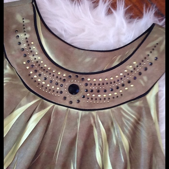 BUNDLED New Directions Green Dress (Sz. L) - Picture 2 of 4