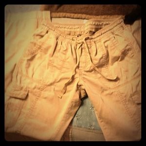 Old Navy Khaki Cargo's.