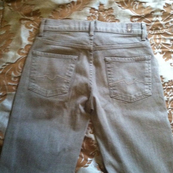 7 for all mankind Ginger 27 Gray PERFECT condition
