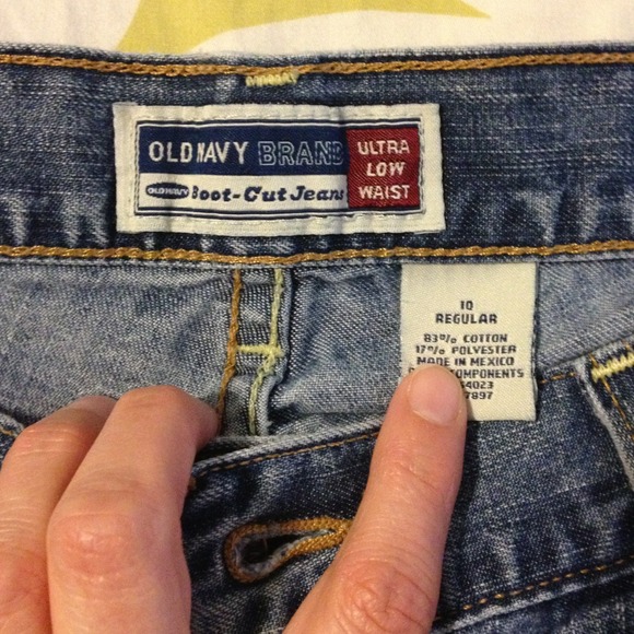 Old Navy boot cut jeans size 10 reg - Picture 3 of 3