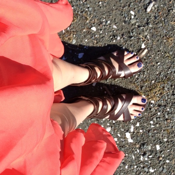 Shoes - Leather Gladiator Sandals