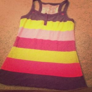 Cute striped tank top