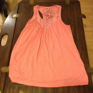 Crochet detail tank from Nordstrom