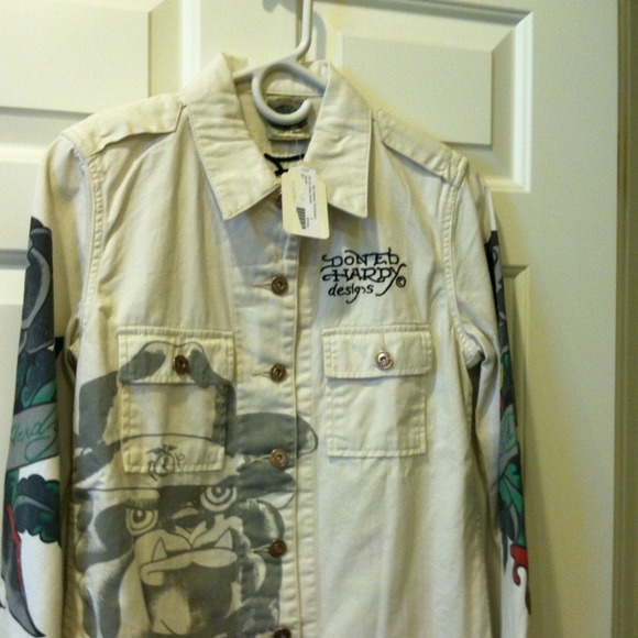 Ed Hardy Bulldog Jacket