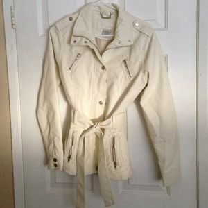 Soft leather type jacket