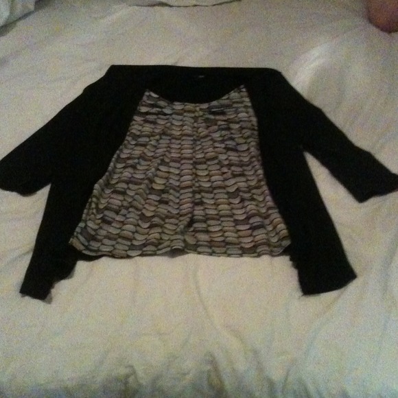 Top with attached jacket
