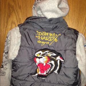 Ed hardy boys coat