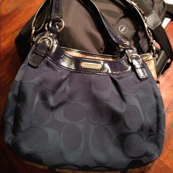 **Traded!!** Coach blue purse # F19445