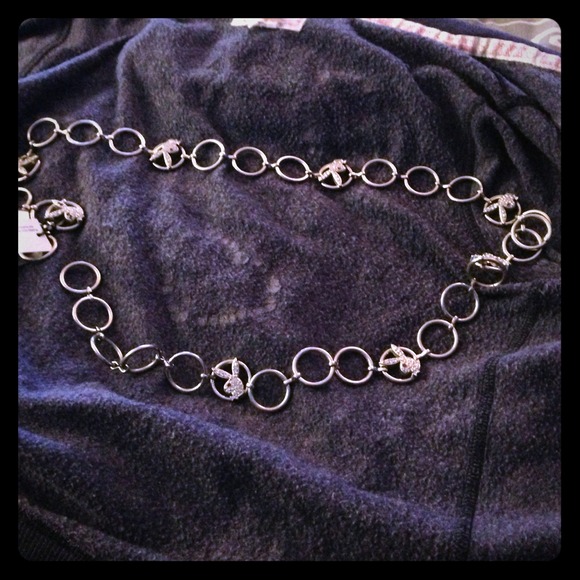 Brand new original playboy bunny chainlink belt.