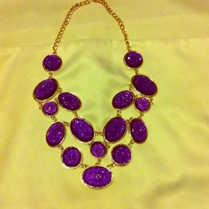 Purple necklace!!
