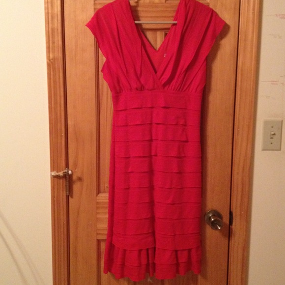 Red dress