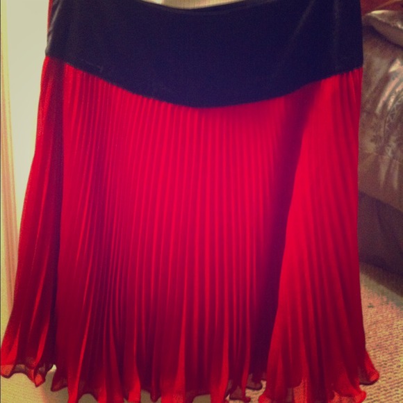Red skirt from the Limited