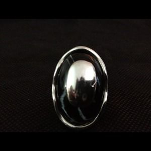 Sterling silver ring .