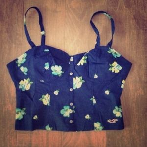 Nice Navy blue crop top