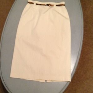 Ivory Talbots Skirt