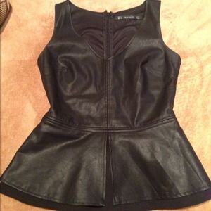 Zara Peplum Top