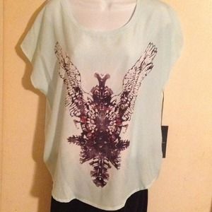 Rock & Republic Silky Embellished Pullover