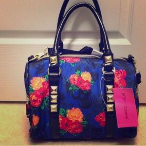 Colorful flower Betsey Johnson handbag